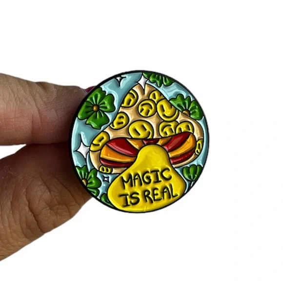 Magic is Real Enamel Pin - Picture 1 of 2